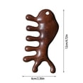 thumbnail image 2 of Wooden Scalp Massage Comb Gua Sha Head Massager Tool Natural Sandalwood Acupressure for Men and Women, 2 of 3