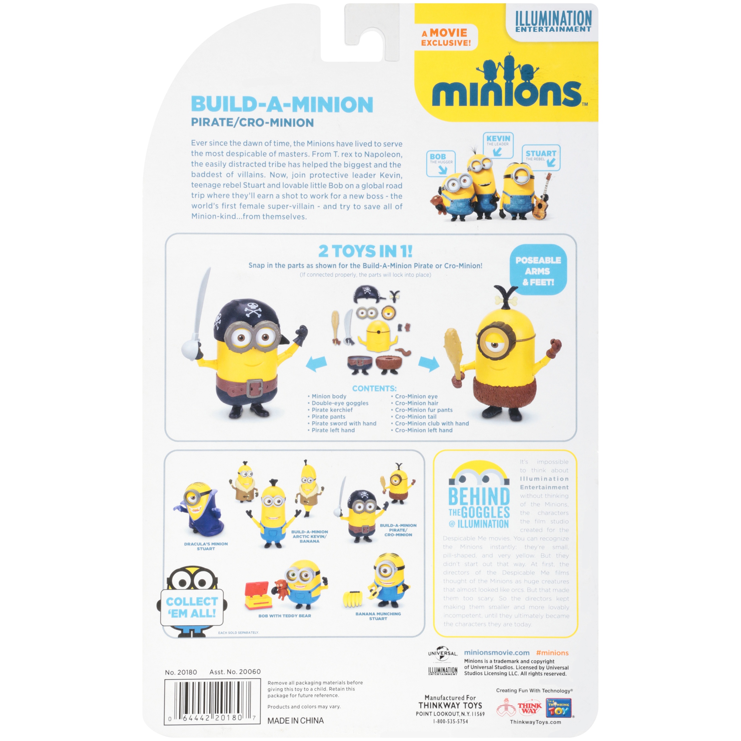 Procos Chapeau C/ône Carton Lovely Minions Multicolore 5PR87186