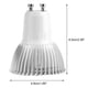 thumbnail image 5 of GLOGLOW 85~265V LED Bombilla de lámpara de Crecimiento, 18W Full Spectrum Plant Grow Luminarias E27 Hydroponic Flower Veg Lámparas de Cultivo para Invernadero(GU10) Ecomeon no, 5 of 6
