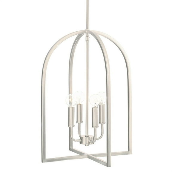 Capital Lighting 548841BN Lawson 4 Light 16" Wide Multi Light Pendant - Nickel