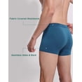 thumbnail image 4 of INNERSY Men's Boxer Briefs Soft Comfy Underwear for Men with Pouch 4-Pack(XL,Sapphire), 4 of 7