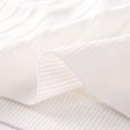 thumbnail image 5 of Men's Knit Ribbed Short Sleeve Collared Polo Shirt, Casual Open V-Neck Top, Breathable Slim Fit Knitwear for Smart Casual Style and Everyday Wear White S, 5 of 8
