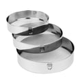 thumbnail image 1 of Set 3 Tamizadores Cernidor De Acero Inoxidable Malla Vencort, 1 of 4
