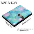 thumbnail image 3 of Leather Notebook with Pen Holder Writing Notepad Includes 100 Pages Lined Journal Tie-dye Dandelions Pattern, 3 of 6