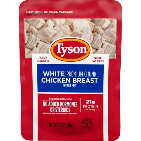 Tyson® Premium Chunk White Chicken Breast, 7 oz.