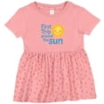 thumbnail image 3 of Inktastic First Trip Around the Sun Sunny Birthday Girls Baby Dress, 3 of 5