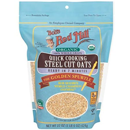 Bobs Red Mill Gluten Free Steel Cut Oats, 24 Oz (4 Pack)
