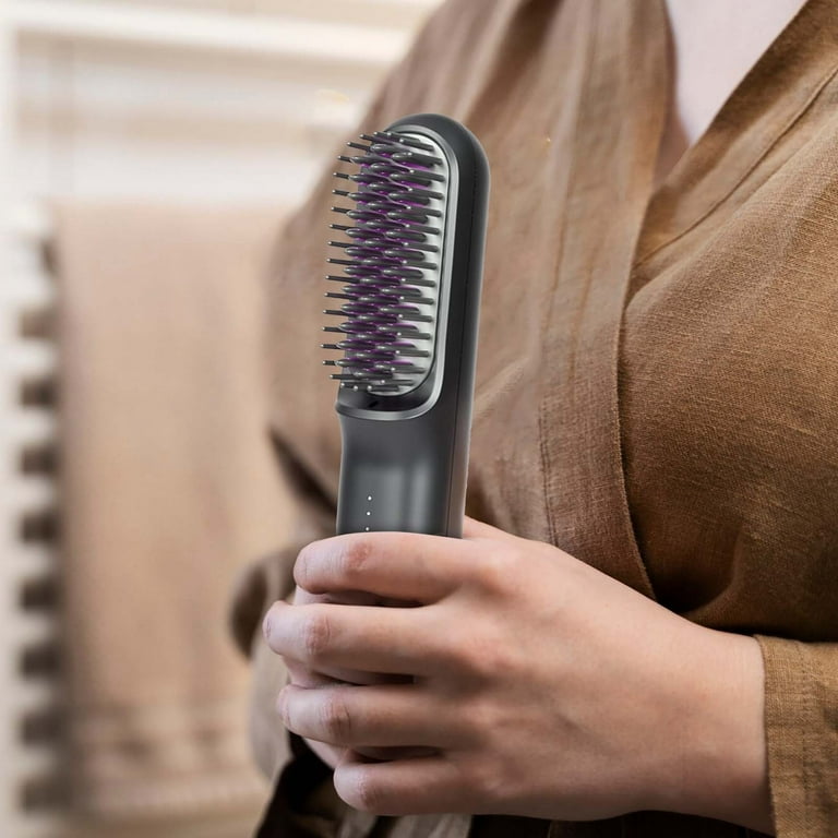 Cordless Hair Straightening Comb Does Not Harm Negative Ions