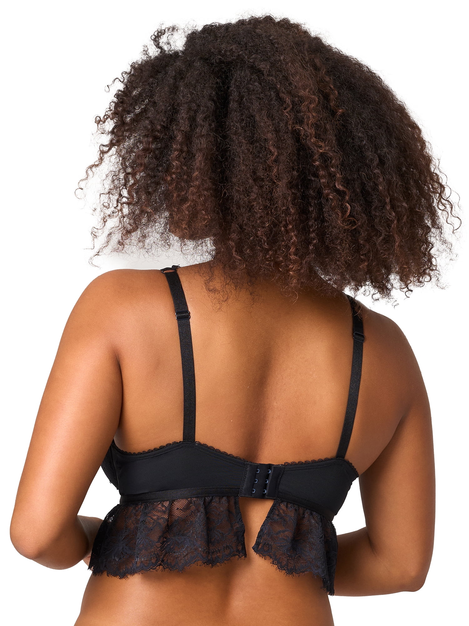 Adored by Adore Me Women’s Kayla Lightly Padded Flowy Longline Bra, Sizes 36B-40DD