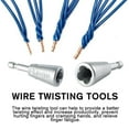 thumbnail image 3 of Electrical Wire Twister Tool for Drill,Wire Nut Twister,Spin Twisting Wire Connector Socket,Wire Terminals Power Tool for Power Drill Drivers, 3 of 8
