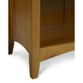 thumbnail image 4 of Camaflexi 72” Shaker Style 6-Shelf Wooden Bookcase Closed Back Storage Shelf, Brown, 4 of 5