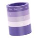 thumbnail image 1 of Portalápices con organizador de escritorio, portalápices decorativo, gran capacidad, PP resistente Púrpura, 1 of 8