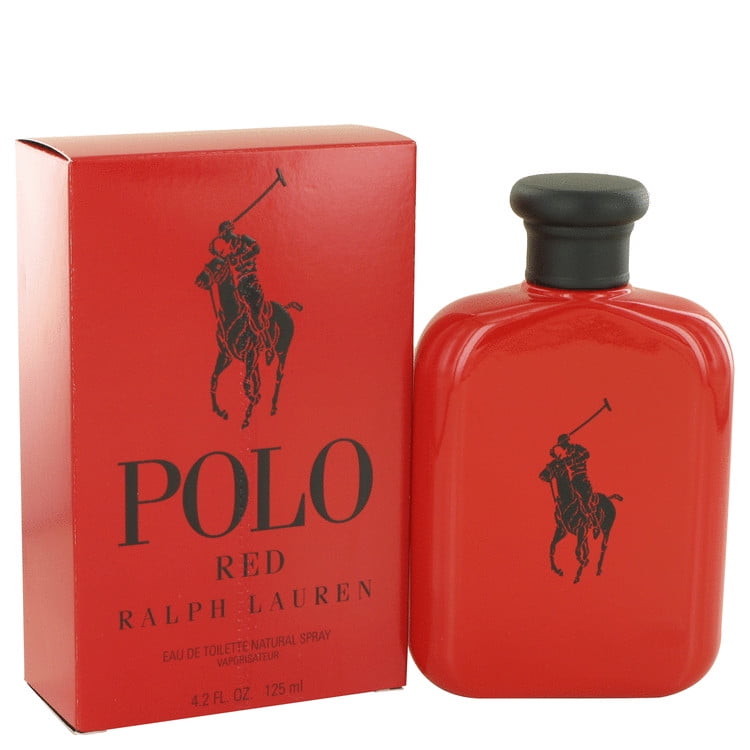 Polo Red by Ralph Lauren Eau De Toilette Spray  oz for Men Pack of 2 -  