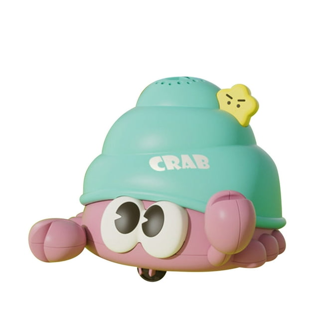 Pink Children Blowing Hermit Crab Ball Machine Rechargeable Usb Powered Suspended Toy For Kids Focus Training Early Education Fun Interactive Play Toy For Home Use Lightweight Plastic Desi