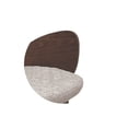 thumbnail image 2 of Silla Ocasional Senara Gris con Patas Nogal | Sillón Decorativo Moderno para Sala Terzetto, 2 of 3