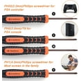 thumbnail image 3 of Cleaning Repair Tool Kit for PS5 PS4, with PH00 PH0 PH1 Phillips and T8 Torx Security Screwdriver set for Sony Playstation 3/4/5 Controller, Console, and Accessories, Crowbars, Tweezer, Screws, 3 of 6