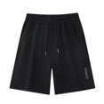 thumbnail image 2 of Mens Shorts Clothing Under $10 Solid Color Sports Fitness Training Breathable Shorts Pockets Cropped Pants, 2 of 4