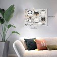 thumbnail image 2 of Fuzoiu Funny Animals Series Print Canvas Wall Decorative,Modern Artwork Picture Decor Painting,Living Room Bedroom Home Office,Framed Hangable Decorative Artwork Size 30x40, 2 of 6