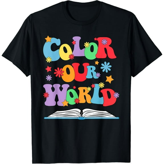 Exquisite and comfortable-Color Our World Summer Reading 2025 Creativity Enthusiast T-Shirt