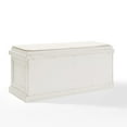 thumbnail image 2 of Crosley CF6011-WH Seaside Entryway Bench - Distressed White, 2 of 10