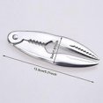 thumbnail image 5 of Lobster tongs, vintage stainless steel tongs, crab tongs for seafood, 5 of 5
