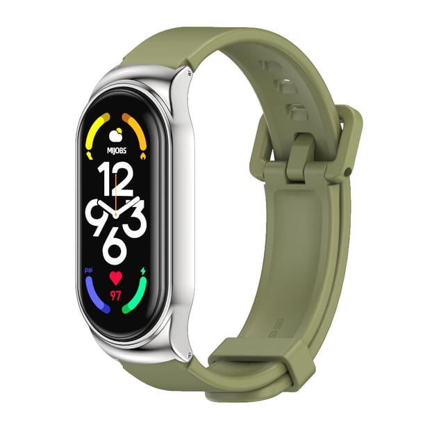 Correa para Mi Band 7 6 5 4 3 8 Muñequera Mi Band 5 Correa Muñequera para Xiaomi Mi Band 4 Pulsera Correa Miband 6 Xiomi Pulseira Tan Jianjun unisex