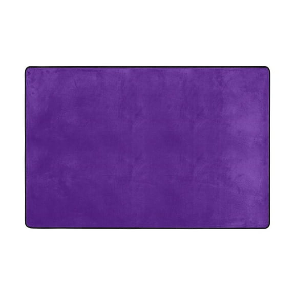 Ryvnso Dark Purple Area Floor Mats Large Nursery Rugs Non-Slip Carpets Doormat 36" x 24"