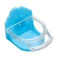 thumbnail image 2 of Semicircular Bird Cage Feeder for Parakeets & Lovebirds, No-Mess Hanging Food Bowl for Small Pet Birds, Durable Plastic Bird Feeding Cup, Easy Install Budgie Cage Accessories, 2 of 5