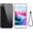 Glass Black, variant on Case for iPhone 7 Plus iPhone 8 Plus, Slim Liquid Silicone Phone Case with 360 Rotatable Ring Holder Kickstand Fashion Hand Strap Magnetic Car Mount Shockproof TPU Bumper Cover -Glass Black