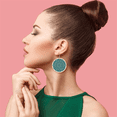 thumbnail image 3 of 400PCS Wooden Unfinished Blank Round Earring Set DIY Wooden Personalized Earring Pendant, 3 of 6