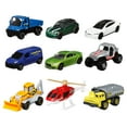 thumbnail image 3 of Matchbox Gift Set of 9 Cars or Trucks 1:64 Scale, Construction, Rescue or Planes (Styles May Vary), 3 of 6