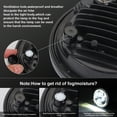 thumbnail image 3 of 5.75" 5-3/4 LED Headlight Angel Eyes Projector For Triumph Rocket III 2004-2018, 3 of 7