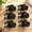 Passage-6, variant on Matte Black Passage Door Knobs, 6 Pack, Interior Closet Door Handles