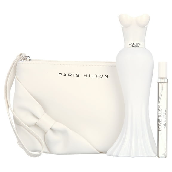 Paris Hilton Love Rush, Perfume Gift Set for Women, 3 Pieces