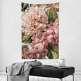 thumbnail image 4 of Creowell Floral Print Pink Flowers Tapestry Wall Hanging 100% Polyester 40*60in, 4 of 6