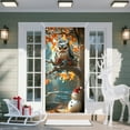 thumbnail image 5 of Taicans ‌Owl & Snowman Christmas Door Cover - 70.87"x35.43" Waterproof Reusable Holiday Decor,Indoor/Outdoor Party Front Door Hanging,Merry Christmas Festive Wall Art, 5 of 6