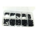 thumbnail image 2 of 400PCS M3 M5 M6 M8 Hex Head Socket Hex Grub Screw Set Assortment Kit(Black Alloy Steel), 2 of 4