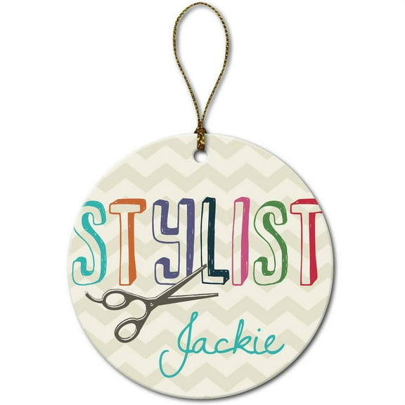 Personalized Christmas Ornament - Hair Stylist