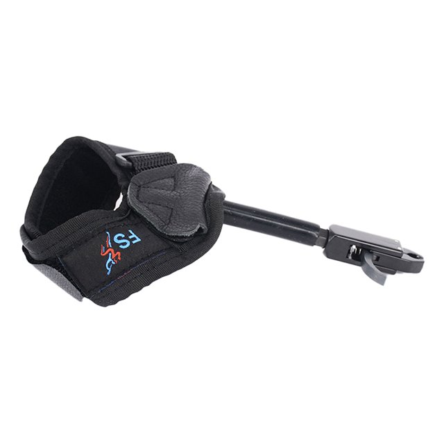 Soidarity Accesorios de tiro con FS liberación de compuesto correa de muñeca ajustable negra deportes al aire libre disparador de ayuda de tiro y tiro con Soidarity OD010885-00