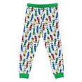 thumbnail image 3 of Crayola Crayons Pajamas Toddler Tight Fit Long Sleeve Pant Sleep Set, 3 of 6