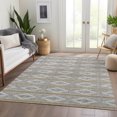 thumbnail image 6 of Addison Rugs Mayfield Premium Machine Washable Transitional Geometric Gray Rectangle Rug, 8' x 10', 6 of 6