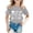 Grey, variant on MUXiin Toddler Girl Shirts 5t Printed Pattern Crewneck Preppy Short Sleeve T Shirt Loose Back To School Vacation Tops Clothes for Children T-Shirts Toddler To Big Kid