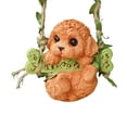thumbnail image 1 of Linda estatua de jardín de animales de hadas colgantes decoración encantadora de resina pequeña colgante figurita de la sala del jardín del jardín de Cachorro, 1 of 8