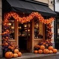thumbnail image 6 of Eolstice Halloween Vines Wall Decor, Foliage Leaves with Decorative Lights, Fireplace Handrail Decoration, Home Party Decoration, 6 of 7