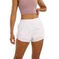 thumbnail image 2 of Genuiskids Women Quick Dry Workout Running Shorts High Waist Double Layer Athletic Shorts with Zip Pockets for Gym Jogging, 2 of 9