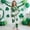 Green A, variant on Girls St Patricks Day Outfit Sets Glitter Striped Shamrock PJ Set Kids Holiday Outfit Sets Green,Size 9 T