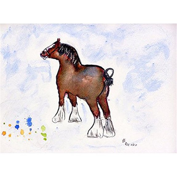 Clydesdale Door Mat 18x26