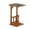 Rustic Oak, variant on Sunny Designs Sedona 12.5" Traditional Wood Sofa Mate Table in Rustic Oak
