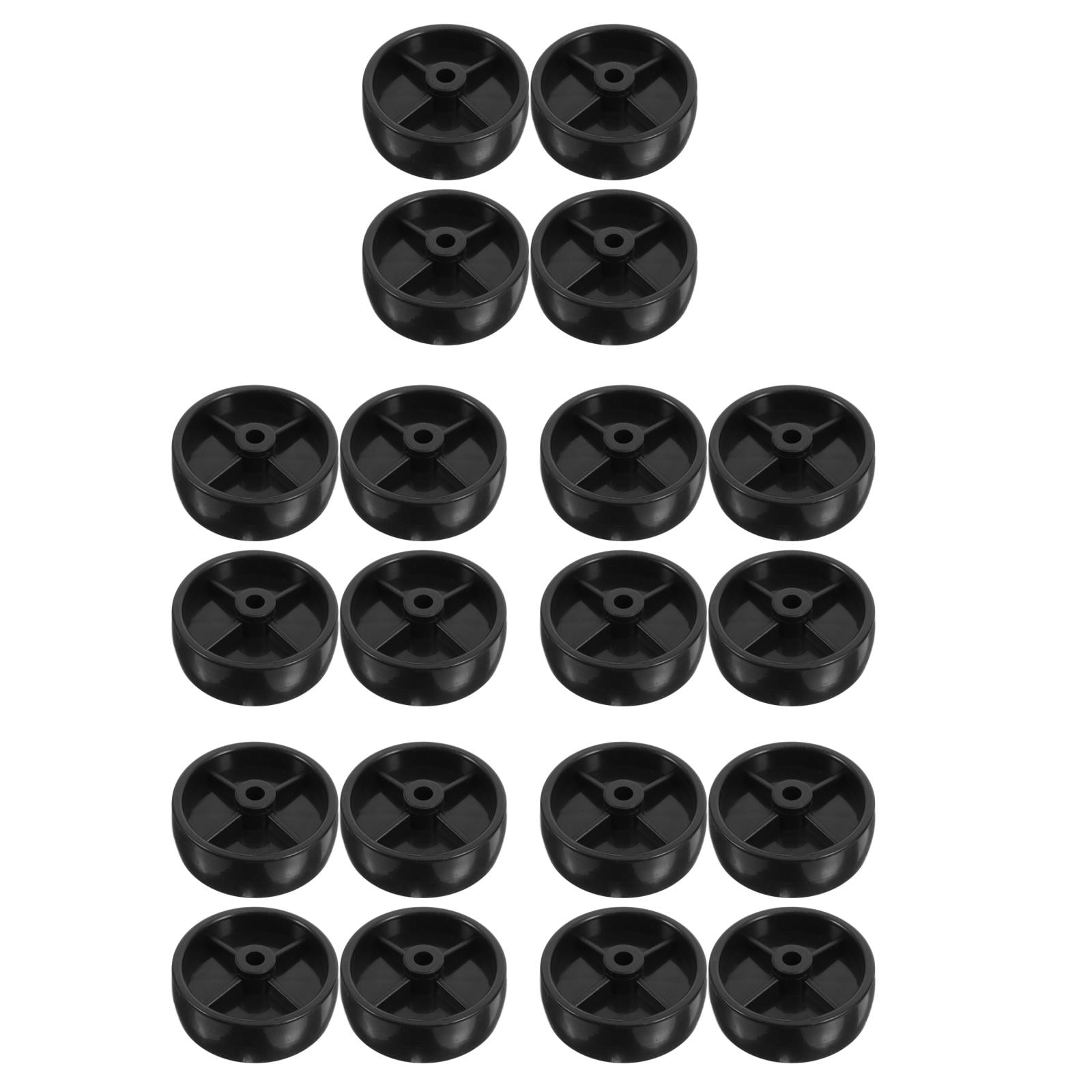 FRCOLOR 20 pcs  Universal Casters Patio Heaters 3 Inch Heavy Duty Caster Wheels for Storage Racks Furniture Easy to Install