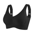 thumbnail image 4 of VISALY Wireless Bras Seamless Bra 2 Pc Sports Bras for Women No Underwire Minimizer Bras Full Coverage Bras with Support and Lift Bralette Everyday Bras Breathable Bras for Women K Xxl, 4 of 8